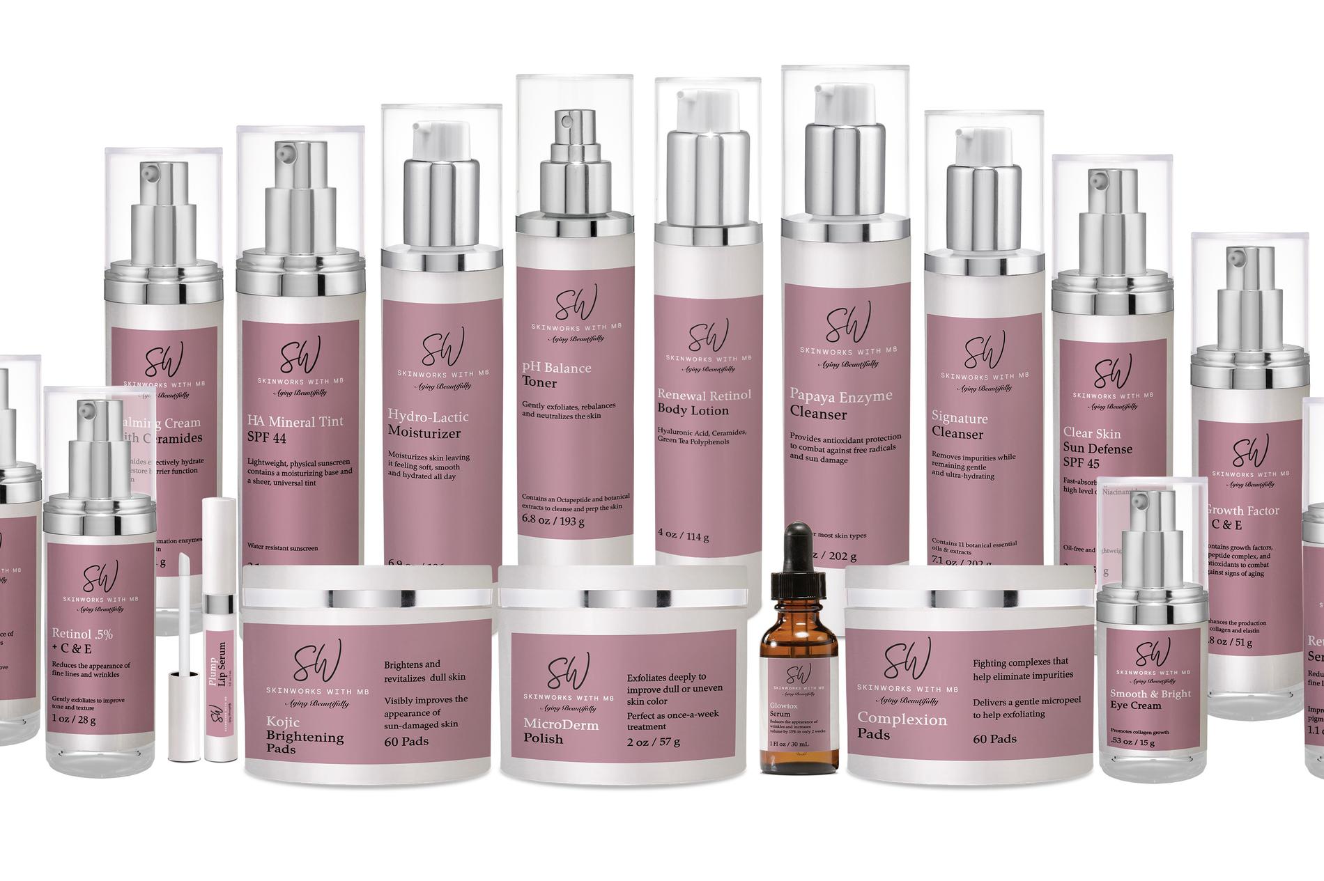 Our Products | Skinworks With Mb, LLC